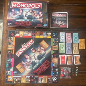 Stranger Things Monopoly board game